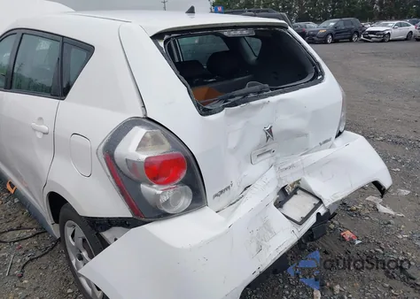 2009 Pontiac Vibe from USA, damaged, VIN 5Y2SP67849Z439942